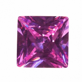 18mm Square Lavender CZ - Pack of 1