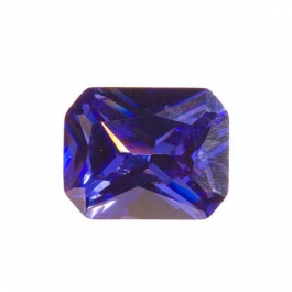 10X8mm Octagon Tanzanite CZ - Pack of 1