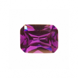 10x8mm Octagon Amethyst CZ - Pack of 1