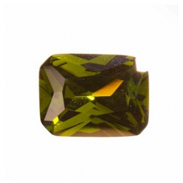 18X13mm Octagon Olive CZ - Pack of 1