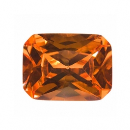 9x7mm Octagon Dark Champagne CZ - Pack of 1