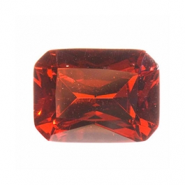 9x7mm Octagon Red CZ - Pack of 1