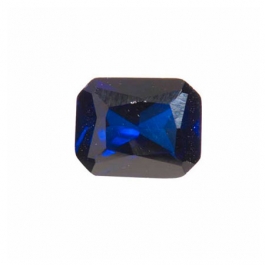 9x7mm Octagon Sapphire CZ - Pack of 1