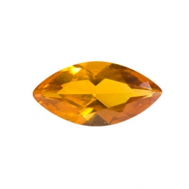 10X5mm Marquise Citrine CZ - Pack of 2