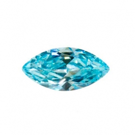 10X5mm Marquise Aquamarine CZ - Pack of 2