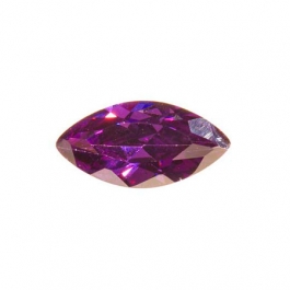 10X5mm Marquise Amethyst CZ - Pack of 2