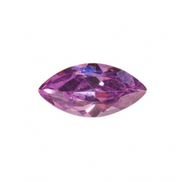 10X5mm Marquise Light Amethyst CZ - Pack of 2
