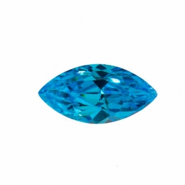14X7mm Marquise Blue CZ - Pack of 1