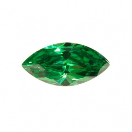 14X7mm Marquise Emerald Green CZ - Pack of 1
