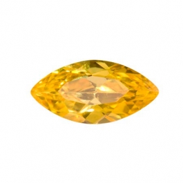 14X7mm Marquise Golden Yellow CZ - Pack of 1