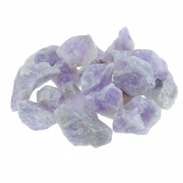 WireJewelry 1.5 lbs of Bulk Rough Amethyst Stone - Large Natural Rough Stone and Crystals for Tumbling