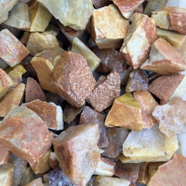 WireJewelry Yellow Quartz Rough - Large Natural Gemstones in 3 LB Bag
