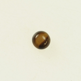 Tiger Eye 6mm Round Cabochon - Pack of 2