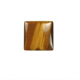 Tiger Eye 10mm Square Cabochon - Pack of 2