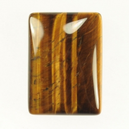 Tiger Eye 22x30mm Rectangle Cabochon - Pack of 1