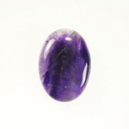 Amethyst 10x14mm Oval Cabochon - Pack of 2