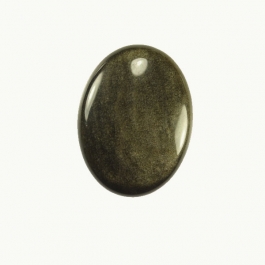 Golden Obsidian 10x14mm Oval Cabochon - Pack of 2