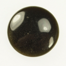 Golden Obsidian 25mm Round Cabochon