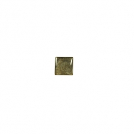 Golden Obsidian 6mm Square Cabochon - Pack of 2