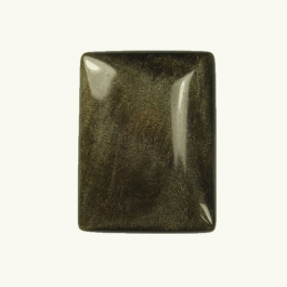 Golden Obsidian 10x14mm Rectangle Cabochon - Pack of 2