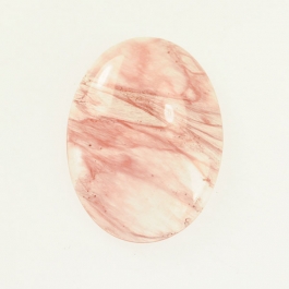 Cherry Quartz 13x18mm Oval Cabochon