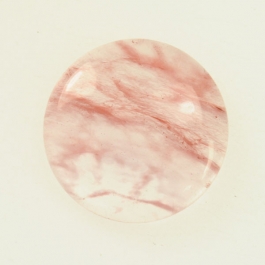 Cherry Quartz 25mm Round Cabochon