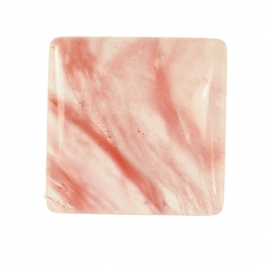 Cherry Quartz 25mm Square Cabochon