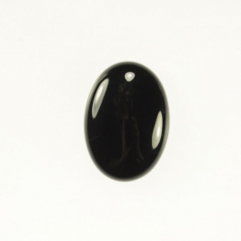 Onyx 10x14mm Oval Cabochon - Pack of 2