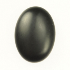Matte Onyx 22x30mm Oval Cabochon - Pack of 1