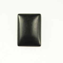 Matte Onyx 13x18mm Rectangle Cabochon