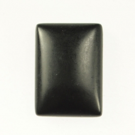 Matte Onyx 18x25mm Rectangle Cabochon