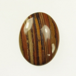 Iron Zebra Jasper 13x18mm Oval Cabochon