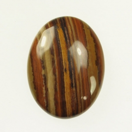 Iron Zebra Jasper 18x25mm Oval Cabochon