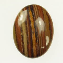 Iron Zebra Jasper 22x30mm Oval Cabochon - Pack of 1