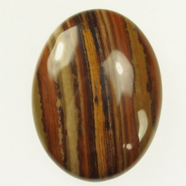 Iron Zebra Jasper 30x40mm Oval Cabochon