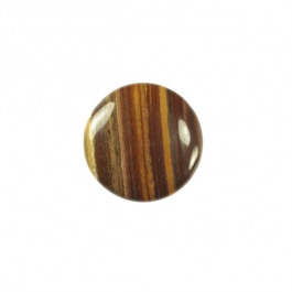 Iron Zebra Jasper 10mm Round Cabochon - Pack of 2