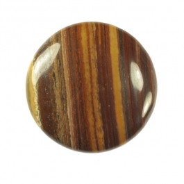 Iron Zebra Jasper 25mm Round Cabochon