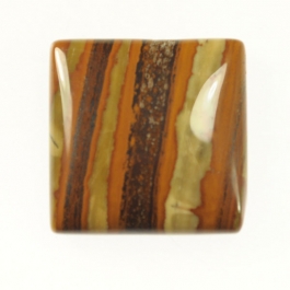 Iron Zebra Jasper 25mm Square Cabochon