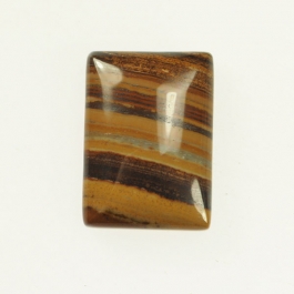 Iron Zebra Jasper 10x14mm Rectangle Cabochon - Pack of 2