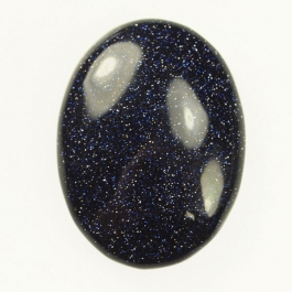 Blue Goldstone 22x30mm Oval Cabochon - Pack of 1
