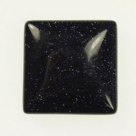 Blue Goldstone 25mm Square Cabochon