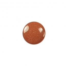 Goldstone 10mm Round Cabochon - Pack of 2