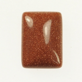 Goldstone 13x18mm Rectangle Cabochon