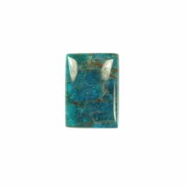 Blue Apatite 10x14mm Rectangle Cabochon - Pack of 2