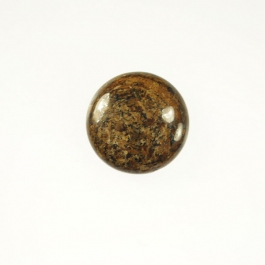 Bronzite 10mm Round Cabochon - Pack of 2