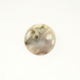 New Brazilian Agate 10mm Round Cabochon - Pack of 2