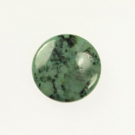 African Turquoise 10mm Round Cabochon - Pack of 2