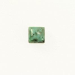 African Turquoise 6mm Square Cabochon - Pack of 2