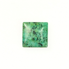 African Turquoise 10mm Square Cabochon - Pack of 2