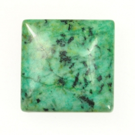 African Turquoise 25mm Square Cabochon